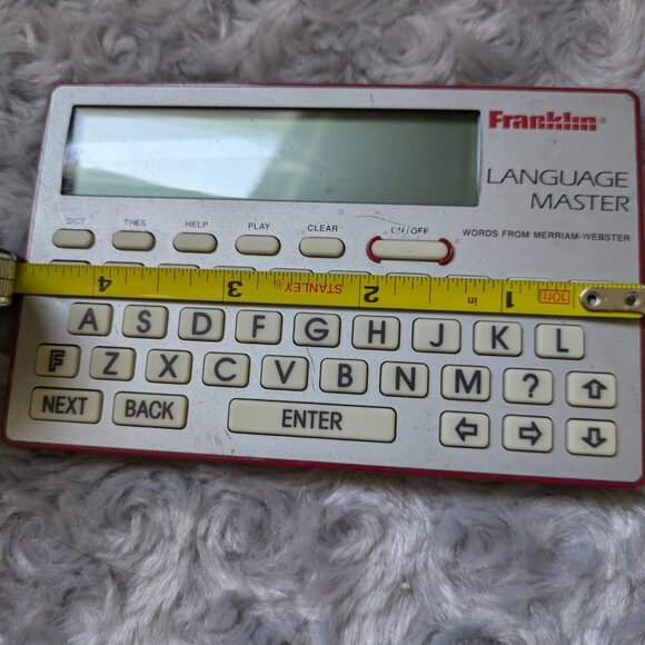 Franklin Digital Electronic Dictionary English Thesaurus LM-2015 USED with case - Picture 9 of 9